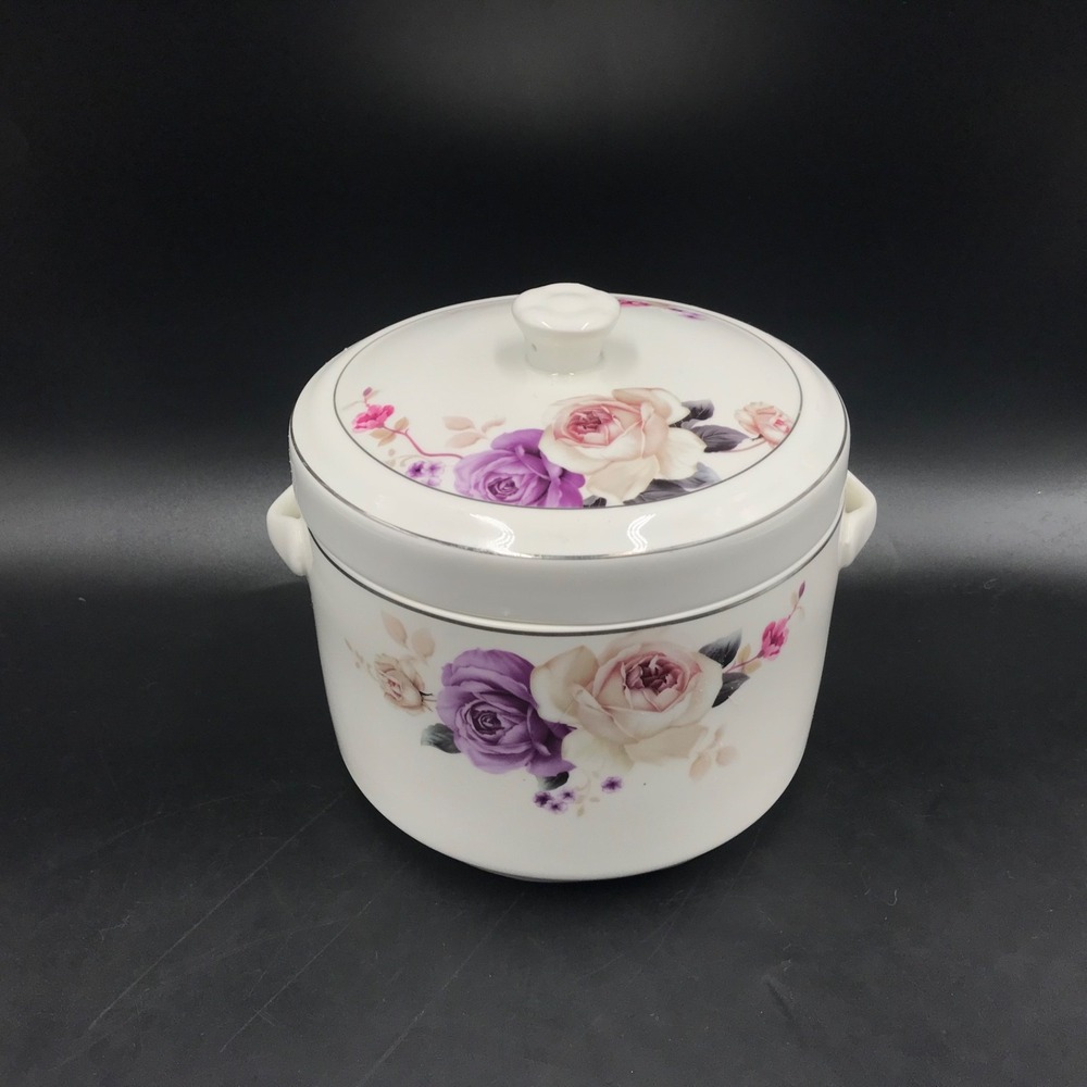 Porcelain Ceramic Stew Pot Waterproof Stew Pot Bird's Nest Mini Stew Cooking Pot